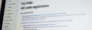 Top FAQs About AD Code Registration Answered