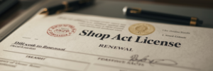 Apply Online Shop Act License Renewal Process: How It Works in Delhi