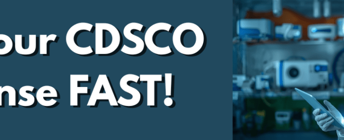 CDSCO License for Medical Devices