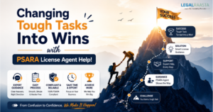 Changing Tough Tasks Into Wins with PSARA License Agent Help!