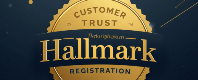 customer trust through hallmark registration