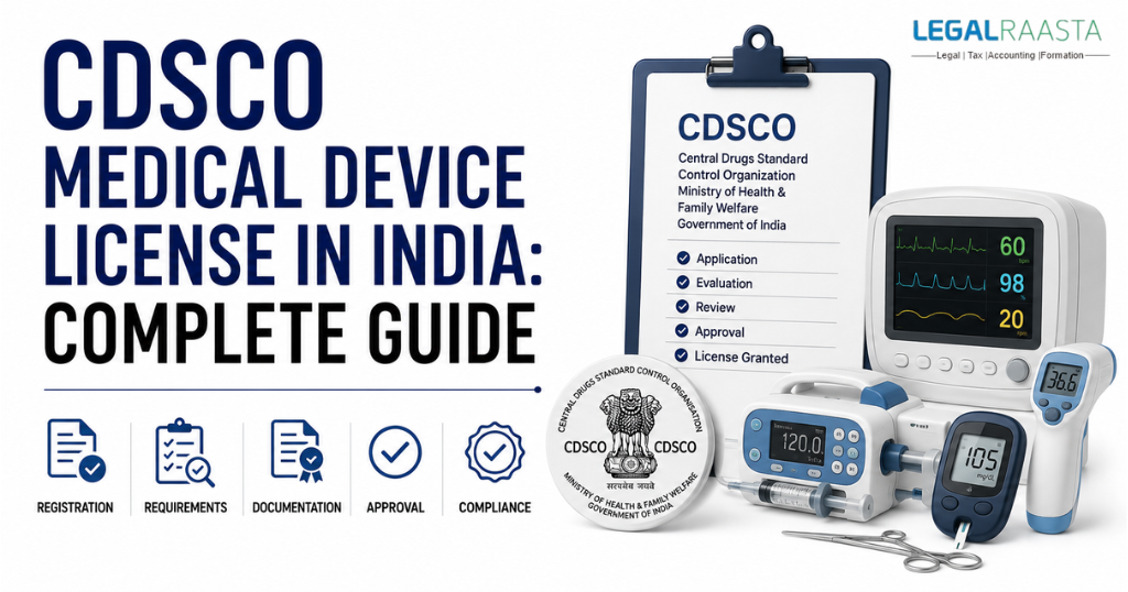 CDSCO Medical Device License in India