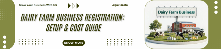 Start a Dairy Farm Business in India – Registration Process, Documents & Setup Cost