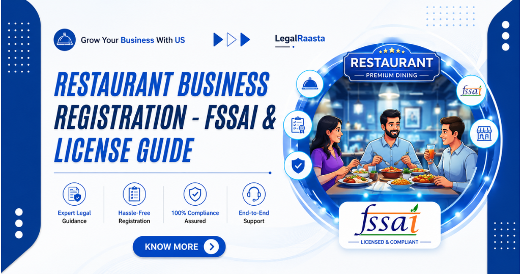 Restaurant business registration