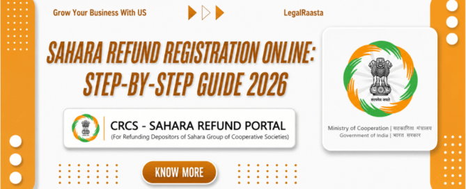 Sahara Refund Registration