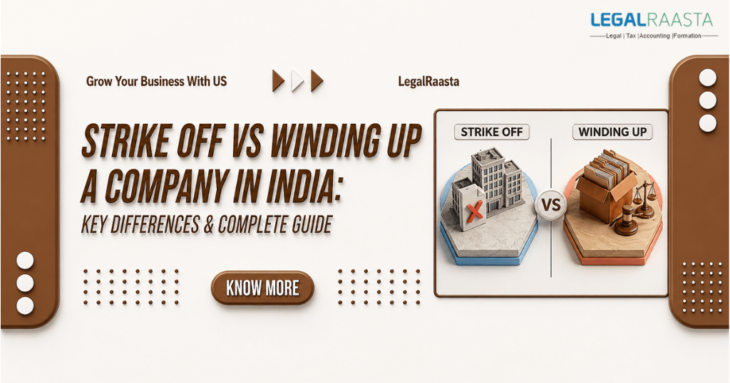 Strike Off vs Winding Up a Company
