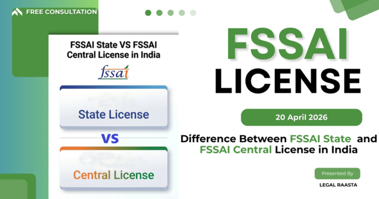 Difference Between FSSAI State License and Central License in India