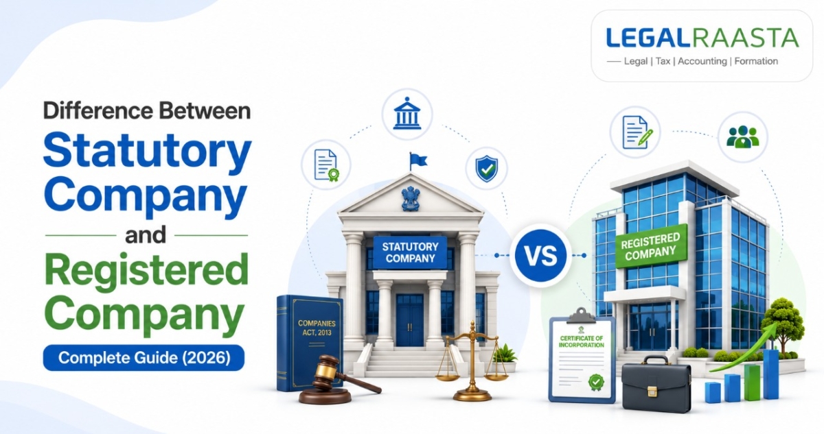 Difference Between Statutory Company and Registered Company