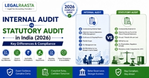 Internal Audit vs Statutory Audit in India (2026): Key Differences & Compliance