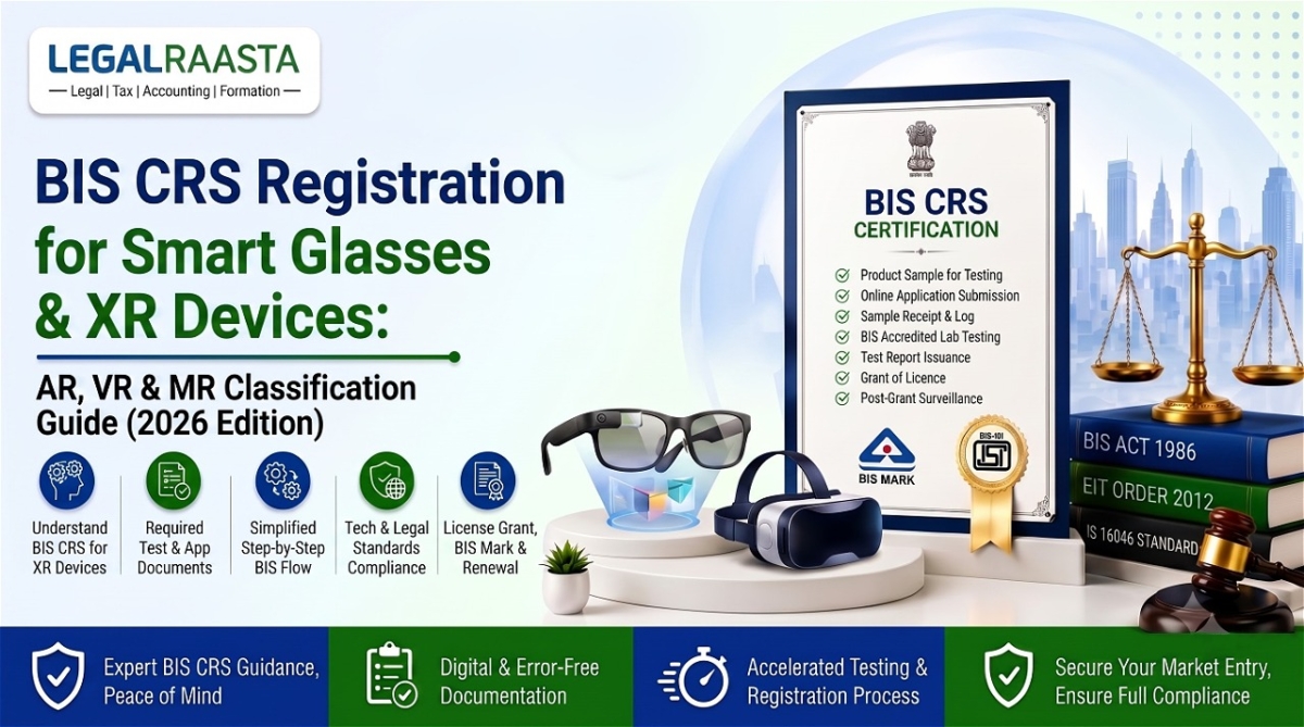 BIS CRS Registration for Smart Glasses & XR Devices