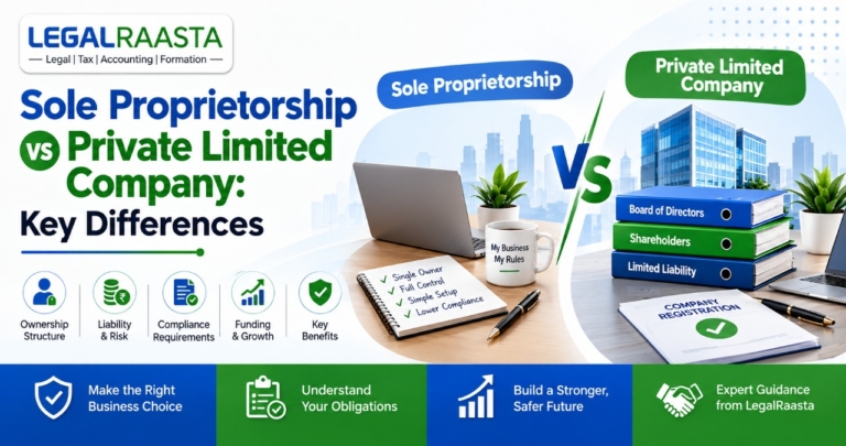 Sole Proprietorship vs Private Limited Company: Key Differences