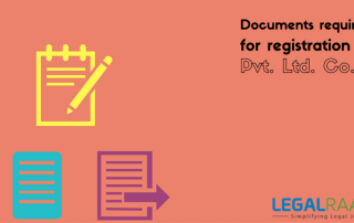 Documents required for Private Limited registration